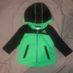 Infant adidas zip hoodie
